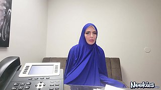 Hijab Girl Pounded Hard and Deep