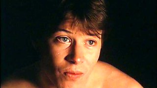 Vintage. Threesome in pool. MMF: Blowjob, Hardcore  Brunette Porn