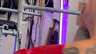 Advanced Anal Stretching with Jasmine-dlight Part 3 - Restrained on All Fours