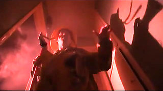 Tight pussy on this sexy brunette girl gets fucked with toy during anal