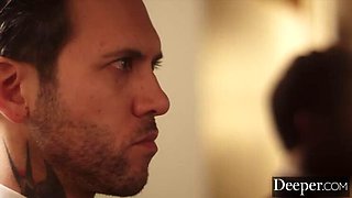 Bratty Asian Lulu Chu Takes Deep Throat Punishment in Doggystyle