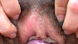 Natural hairy pussy first fuck short video