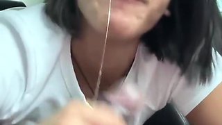 A Sloppy Blowjob Before We Get Off And Meet My Friends -amateur Couple