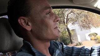 Interracial blowjob fuck jerk and facial at gloryhole