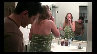 Ugly old hag smokes and fucks