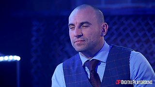 Lena Paul's Sensual Bedroom Encounter with Big Passion