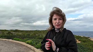 German User meet and fuck tourist teen at the mallorca beach