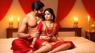 Indian Family Taboo: Jeth Teaches Characterless Bahu Hardcore Anal Sex in Hindi