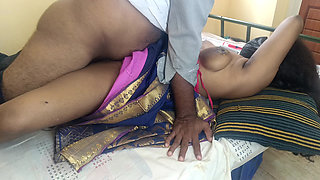 Chennai Housewife Fucking Hard in Bed with Neighbour