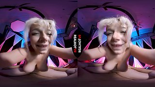 Cum Slurping Big Tits Schoolgirl Stripper