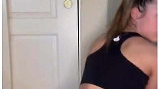 Lonely College Girl Uses Baby Oil To Cum With Baby Doll