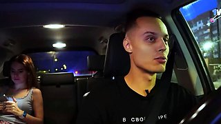 Sexy Strip Game with Naked Hottie on Fake Taxi YouTube Show