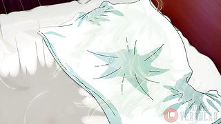 MHA Hentai - Invisigirl Fucked Missionary Style