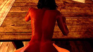 Pharah Deepthroats Your Cock for a Facial and She Takes Hard Backshots