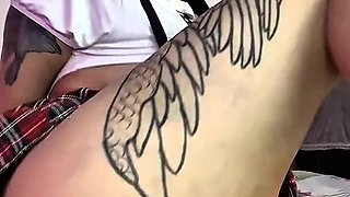 Horny Schoolgirl with a Big Ass Is Made for Anal, Sucking Cock and Talking Dirty