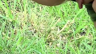 Piss Outdoors Dripping Wet Pussy Squirting Pee MILF