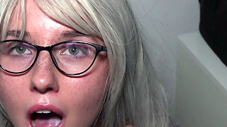 Glory Hole Blowjobs and Brunettes