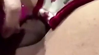 Fucking My Self with Ass and Pussy Dildo While Stimulating My Clit with Vibrator