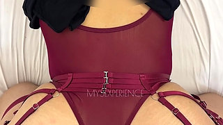 Fuck my sexy hijab girl with lingerie