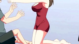 Pounded from behind in loud, sloppy doggy sex - HENTAI 2025
