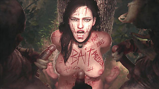 Robaatoo Zmsfm Intense Hardcore Sex: Big-booty Slut Covered in Cum, Gaping Ass, and Orgy Pleasure