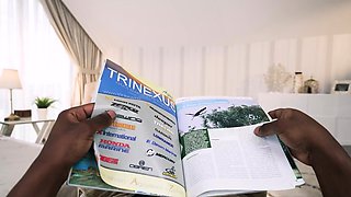 Petite Blondie Tiffany Tatum Takes In BBC On POV Sex