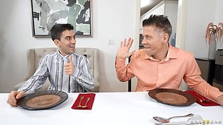 Flipping The Table On The Slutty Sneaky Threesome With Mick Blue, Jordi El Nino Polla, Ryan Reid - Brazzers