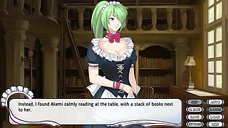Maid Mansion: maid learning how to be  obedient and she got covered with cum ep.3