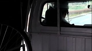 Busty Japanese babe toyed and creamed BDSM style