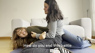 We Play Tickle and Then We Have Foot Wrestling