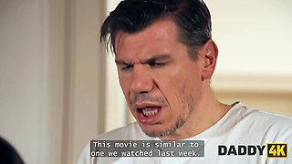 Daddy4k. my sex-positive girlfriend thought i didn't know she fucked my grandpa