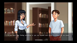 Baddie sees sex in library