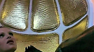 Stina Stone Femdom Feetworship Barefeet Licking Foot Gagging by German Mistress in Leather Gloves Part 1