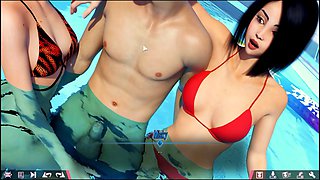 Steamy fairy tale hentai visual novel set on a naughty island