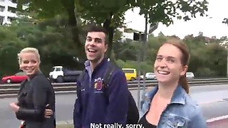 Foursome in sauna with russian girls: Blowjob, Amateur  Babe Porn