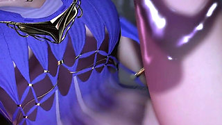 3D Cute Cosplay Babe Naked Her Pink Pussy Got Fucked so Hard