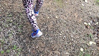 Horny Stepson Cums Inside My Mouth in Park