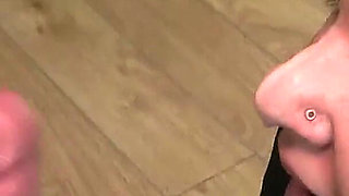 Very Horny Lady From the UK Getting Cum All Over Her Face