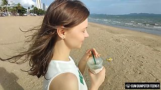 Cumdumpsterteens- cute young hiyouth gets adorned in jizz!