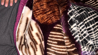 Caught Step Sister Masturbating in a Hotel Room and Fucked Her