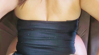 Breaking Through the Folds of the Brunette Who Loves Cock in Her Ass