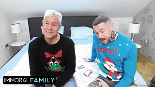 Immoral Family featuring Maddy Black and Pretty Face's big tits movie