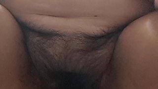 The Dildo Goes All the Way Into the MILF's Vagina