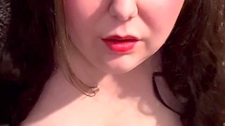 Hurting and Spanking My Bound Tits