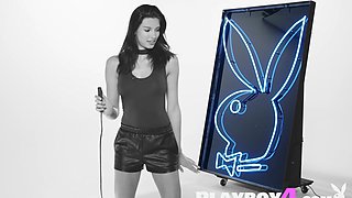 Big natural jugs mom posing outdoor