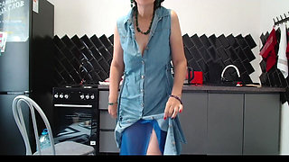 Mature MILF Who Is 52 Years Old Has Her Finger Stuck in Her Asshole