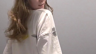 So lovely girl loves to tease you!