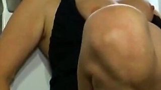 Busty Amateur Granny Pissed in Mouth by Gynecologist