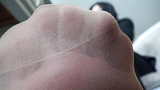 Ignored at My Nylon-clad Boss Feet!