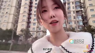 Domestic drama: Remote-controlled vibrator random passers-by have sex, sucking semen with oral